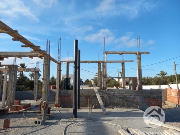 Chantier Villa sur la route du phare,  Avancement de travaux.. -                            بيع
                           Notre Chantiers Djerba